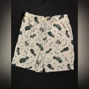 Army Print Shorts Child Size 6